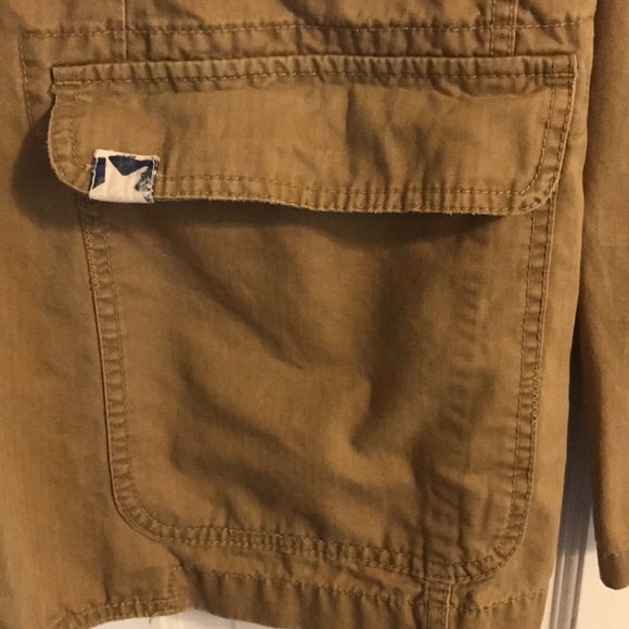 Converse One Star Jackets & Coats Single Breasted Button Up Color Tan Size XL - Picture 8 of 16